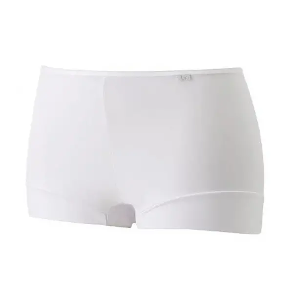 Avet dames boxershort katoen 38842 - Comfort short - katoenen ondergoed - wit -zwart - huidskleur - badstof kruisje Avet dames boxershort katoen 38842 - Comfort short - katoenen ondergoed - wit -zwart - huidskleur - badstof kruisje