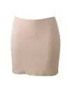 Avet korte onderrok dames- 40 CM - Gladde onderrok - wit - zwart - huidskeur