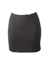 Avet korte onderrok dames- 40 CM - Gladde onderrok - wit - zwart - huidskeur