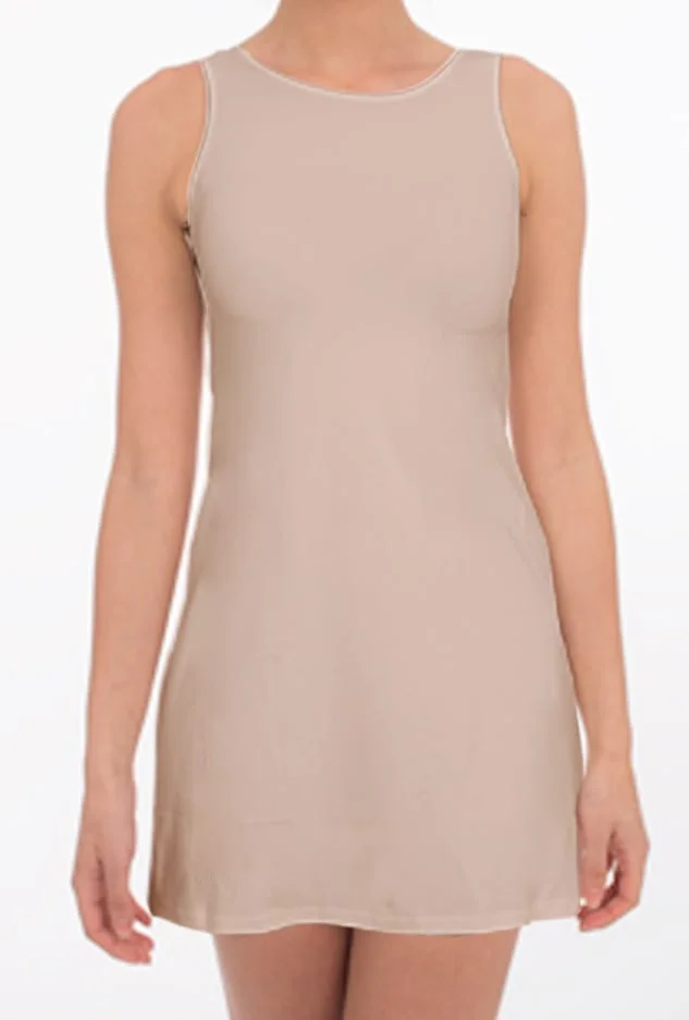 Avet gladde onderjurk microfiber - 79090 - wit - zwart - huidskleur