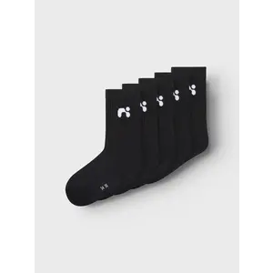 Name-it 5-pak - kinder sport sokken - Meisjes en jongens multipack sokken Name-it 5-pak - kinder sport sokken - Meisjes en jongens multipack sokken