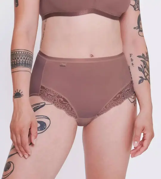 Sloggi Romance Maxi - Kanten dames taille slip Sloggi Romance Maxi - Kanten dames taille slip