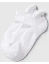 Puma 2 paar dames sneaker sokken katoen - Badstof zool - Sneakersokken wit, zwart en grijs