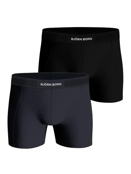 Björn Borg 2-pack heren boxers - Lyocell - Tencell heren onderbroeken Björn Borg 2-pack heren boxers - Lyocell - Tencell heren onderbroeken