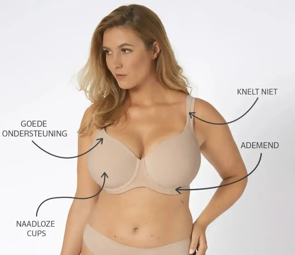 Triumph BH Modern Soft cotton WP met beugel