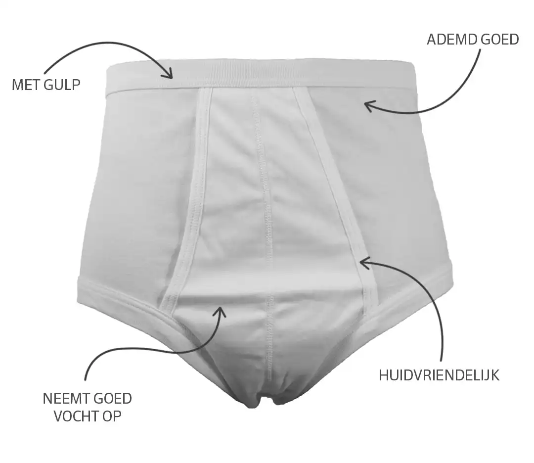 HL-tricot tailleslip met voorsluiting, Classic