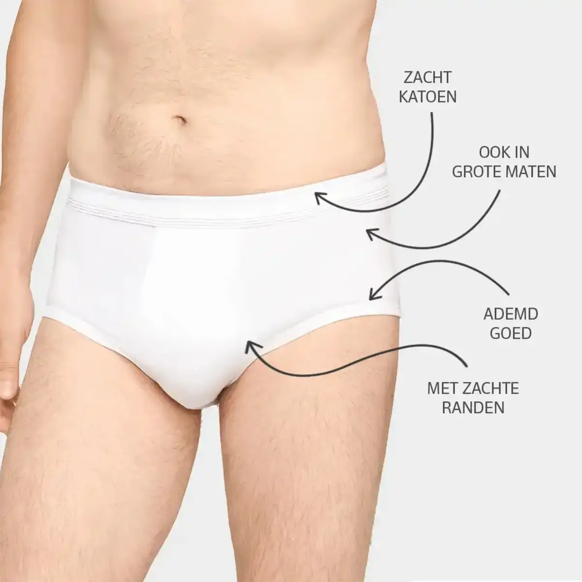 Conta heren heupslip wit 6440 - Grote maten - Met gulp - Heren ondergoed - Mannen onderbroek Conta heren heupslip wit 6440 - Grote maten - Met gulp - Heren ondergoed - Mannen onderbroek