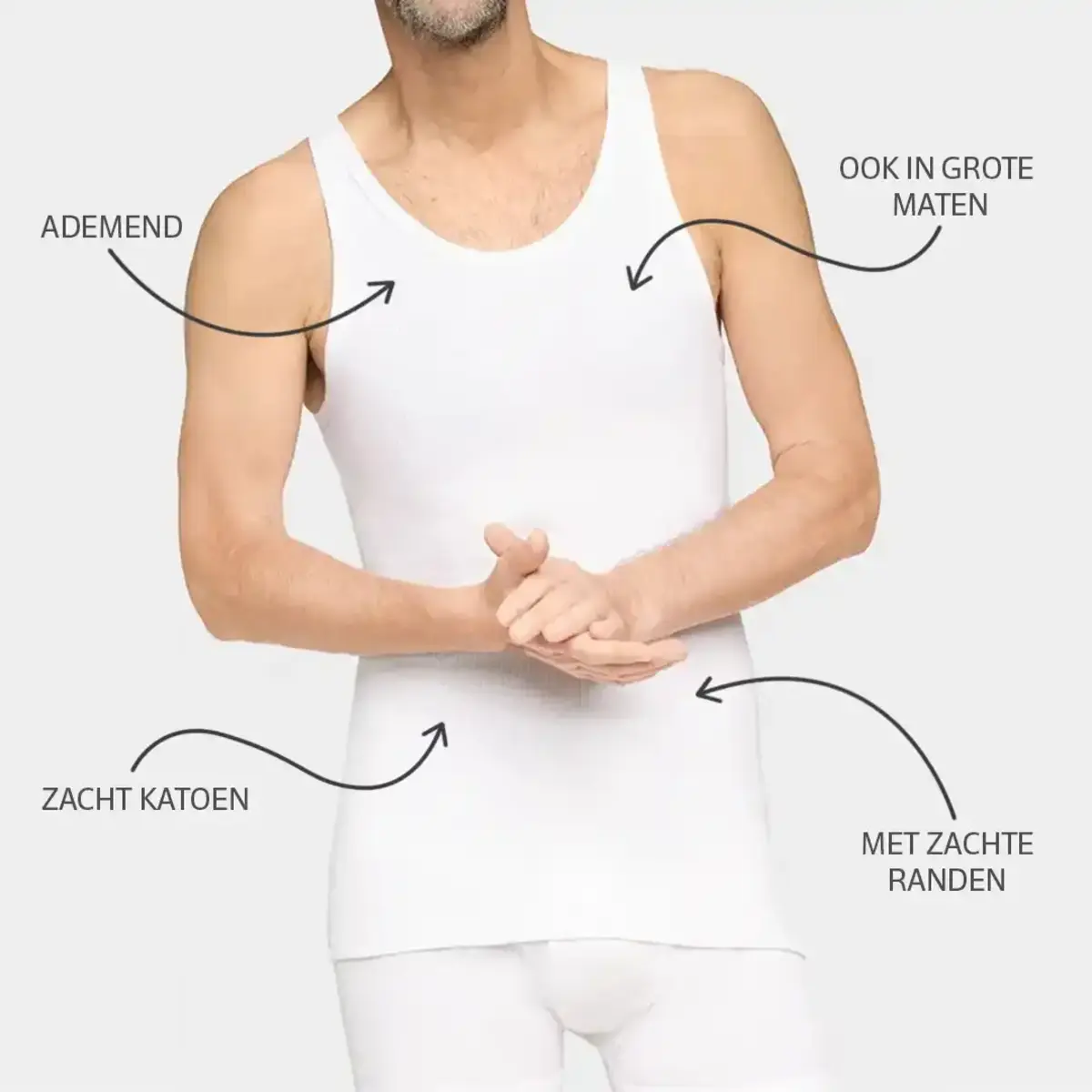 Conta heren hemd 6720 Rib - Grote maten - Katoenen Onderhemd mannen wit Conta heren hemd 6720 Rib - Grote maten - Katoenen Onderhemd mannen wit