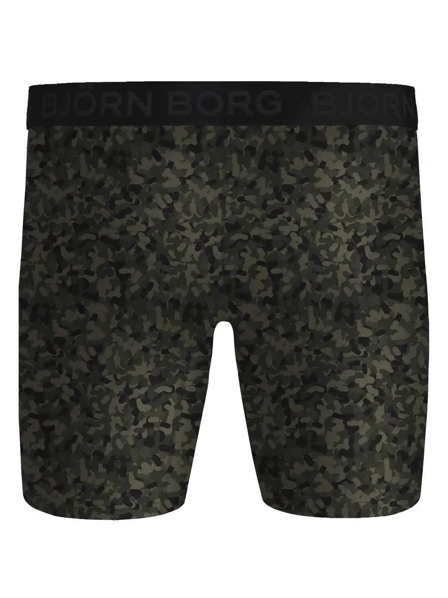 Bjorn Borg 2-Pack heren boxershorts - Performance Camouflage - Microfiber heren onderbroeken - microvezel - Sport ondergoed