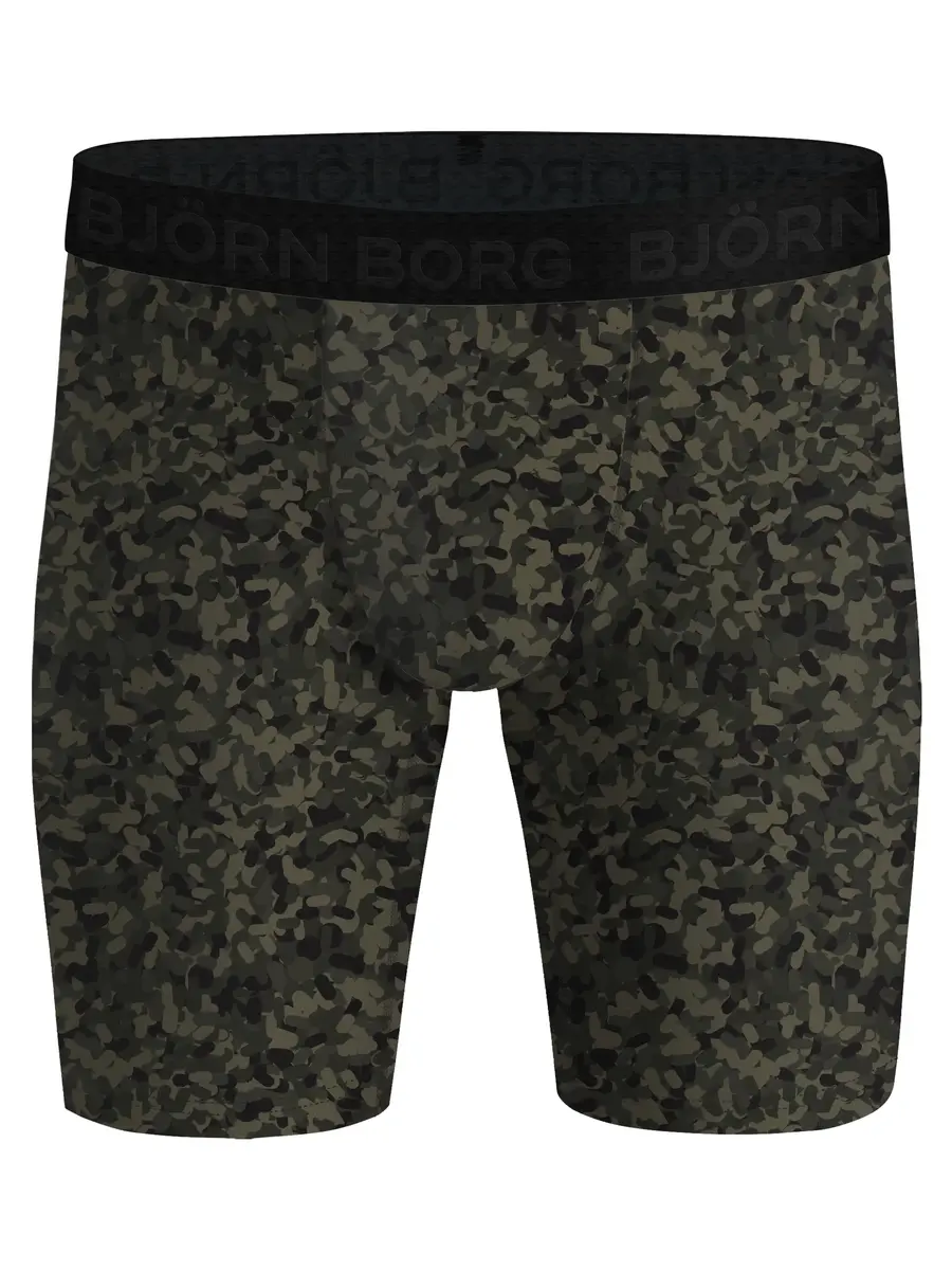 Bjorn Borg 2-Pack heren boxershorts - Performance Camouflage - Microfiber heren onderbroeken - microvezel - Sport ondergoed