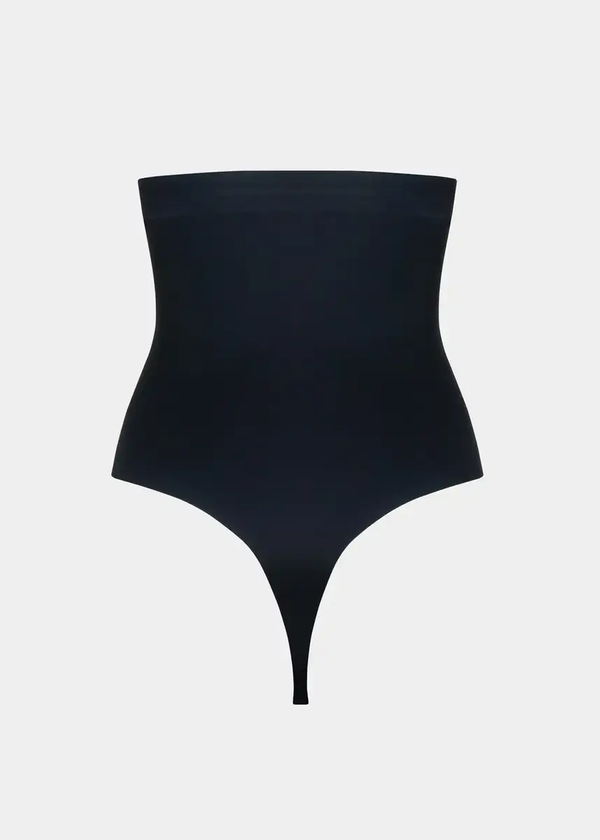 Magic hoge sterk corrigerende string - Maxi Sexy Hi-Thong - Shapewear hoge correctie string - Naadloos - Rolt niet om Magic hoge sterk corrigerende string - Maxi Sexy Hi-Thong - Shapewear hoge correctie string - Naadloos - Rolt niet om