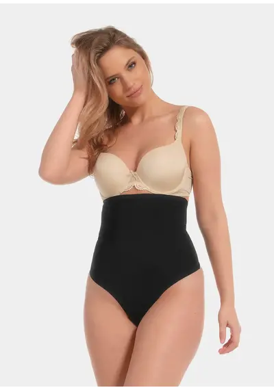 Magic hoge sterk corrigerende string - Maxi Sexy Hi-Thong Magic hoge sterk corrigerende string - Maxi Sexy Hi-Thong