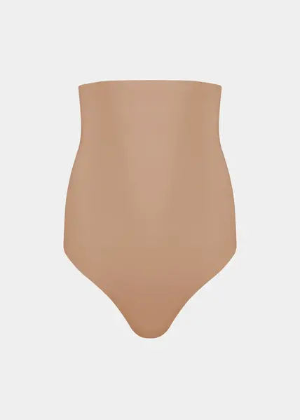 Magic hoge sterk corrigerende string - Maxi Sexy Hi-Thong - Shapewear hoge correctie string - Naadloos - Rolt niet om Magic hoge sterk corrigerende string - Maxi Sexy Hi-Thong - Shapewear hoge correctie string - Naadloos - Rolt niet om