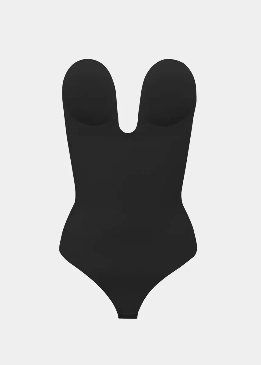 Magic strapless corrigerende stringbody - Luve body - Shapewear correctie body met afneembare bandjes - Buik corrigerend Magic strapless corrigerende stringbody - Luve body - Shapewear correctie body met afneembare bandjes - Buik corrigerend