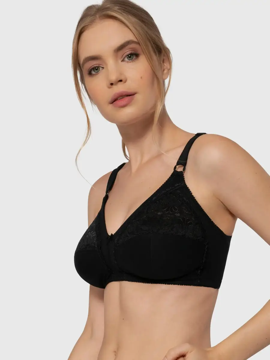 Dorina kanten Bh zonder beugel - Katoenen bh zonder vulling - Monica Dorina kanten Bh zonder beugel - Katoenen bh zonder vulling - Monica