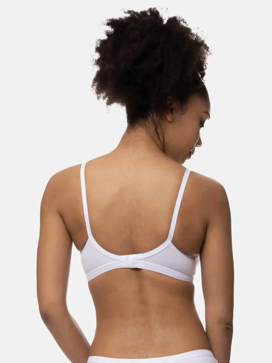 Dorina niet voorgevormde Bh zonder beugel - Tiffany - Bralette met sluiting - Katoen Dorina niet voorgevormde Bh zonder beugel - Tiffany - Bralette met sluiting - Katoen