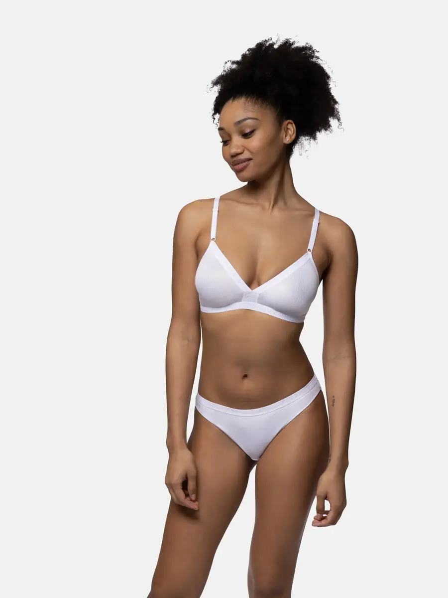 Dorina niet voorgevormde Bh zonder beugel - Tiffany - Bralette met sluiting - Katoen Dorina niet voorgevormde Bh zonder beugel - Tiffany - Bralette met sluiting - Katoen