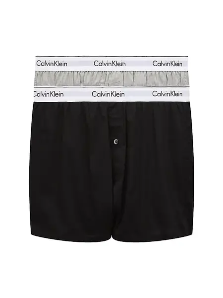 Calvin Klein 2-Pack Wijde Heren Boxershorts - Boxer slim - Katoenen losse mannen boxers Calvin Klein 2-Pack Wijde Heren Boxershorts - Boxer slim - Katoenen losse mannen boxers