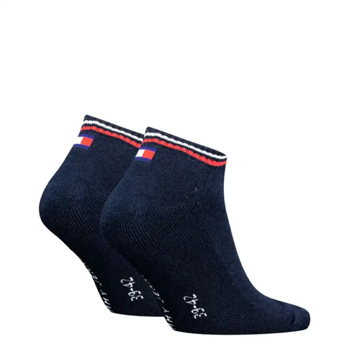 Tommy Hilfiger 2-paar Iconic sneakersokken - Katoenen enkelsokken dames en heren - Zakken niet af