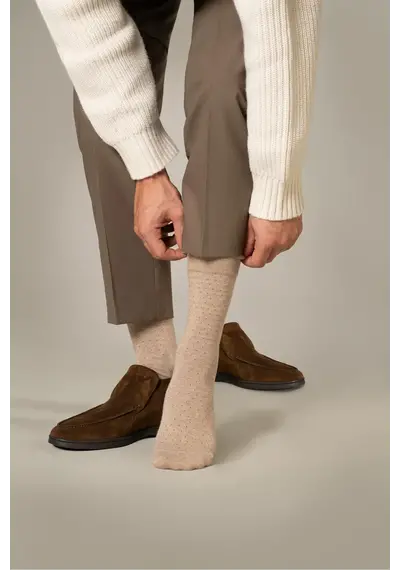 Marcmarcs 2-pack- Heren katoenen sokken met print Marcmarcs 2-pack- Heren katoenen sokken met print