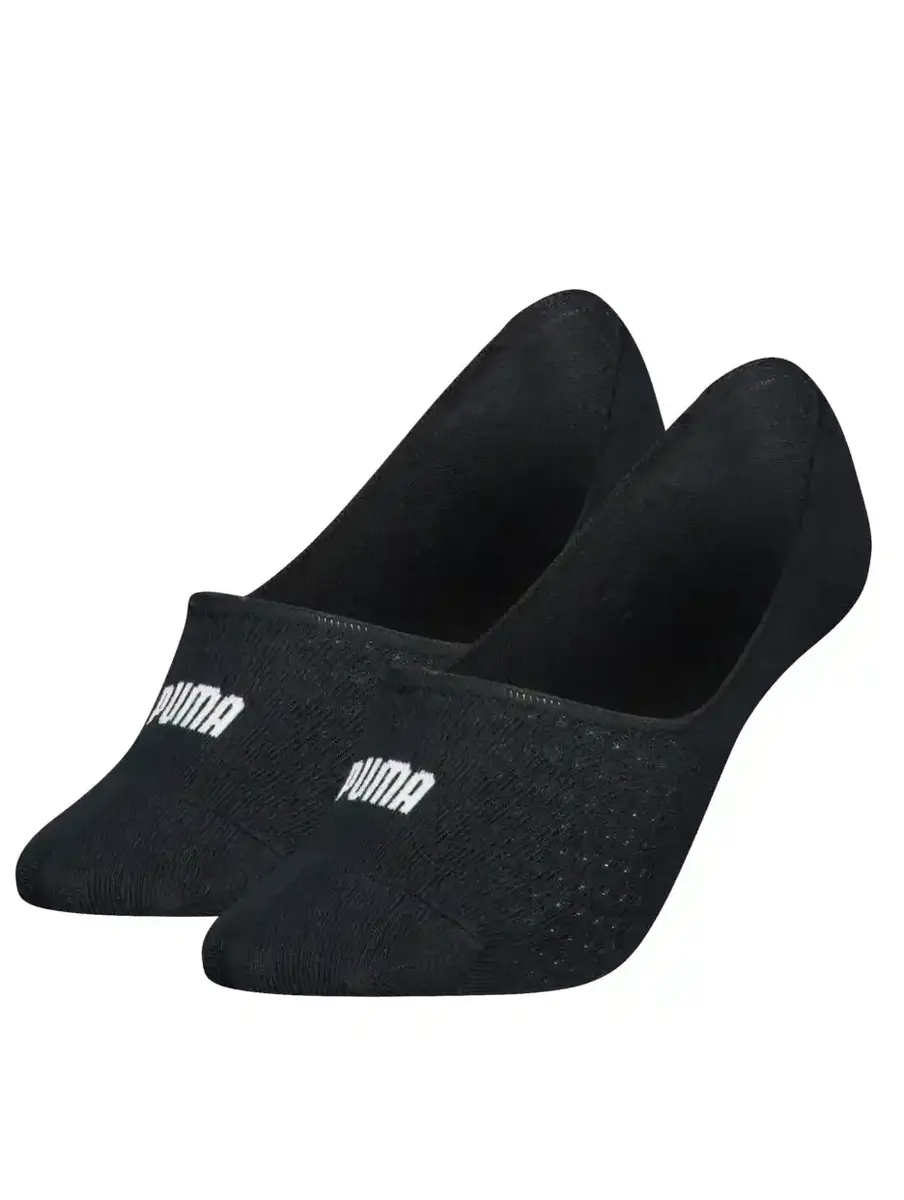 Puma 2-paar dames sokken - Mesh Footies - Onzichtbare sokken - Kousenvoetjes - Ademende sokken voor in loafers