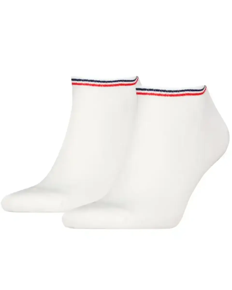 Tommy Hilfiger 2-paar Iconic sneakersokken - Katoenen enkelsokken dames en heren - Zakken niet af
