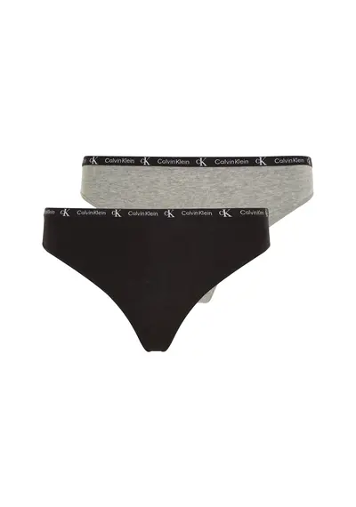 Calvin Klein 2-pack strings dames - CK96 Calvin Klein 2-pack strings dames - CK96