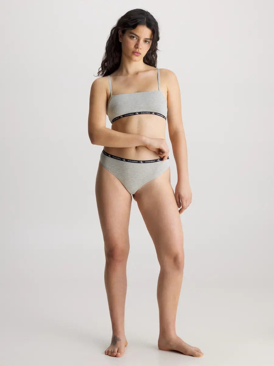 Calvin Klein 2-Pack bralette katoen zonder Beugel - CK96 - Dames bh topje met verstelbare spaghetti bandjes Calvin Klein 2-Pack bralette katoen zonder Beugel - CK96 - Dames bh topje met verstelbare spaghetti bandjes