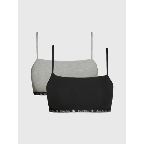 Calvin Klein 2-Pack bralette katoen zonder Beugel - CK96