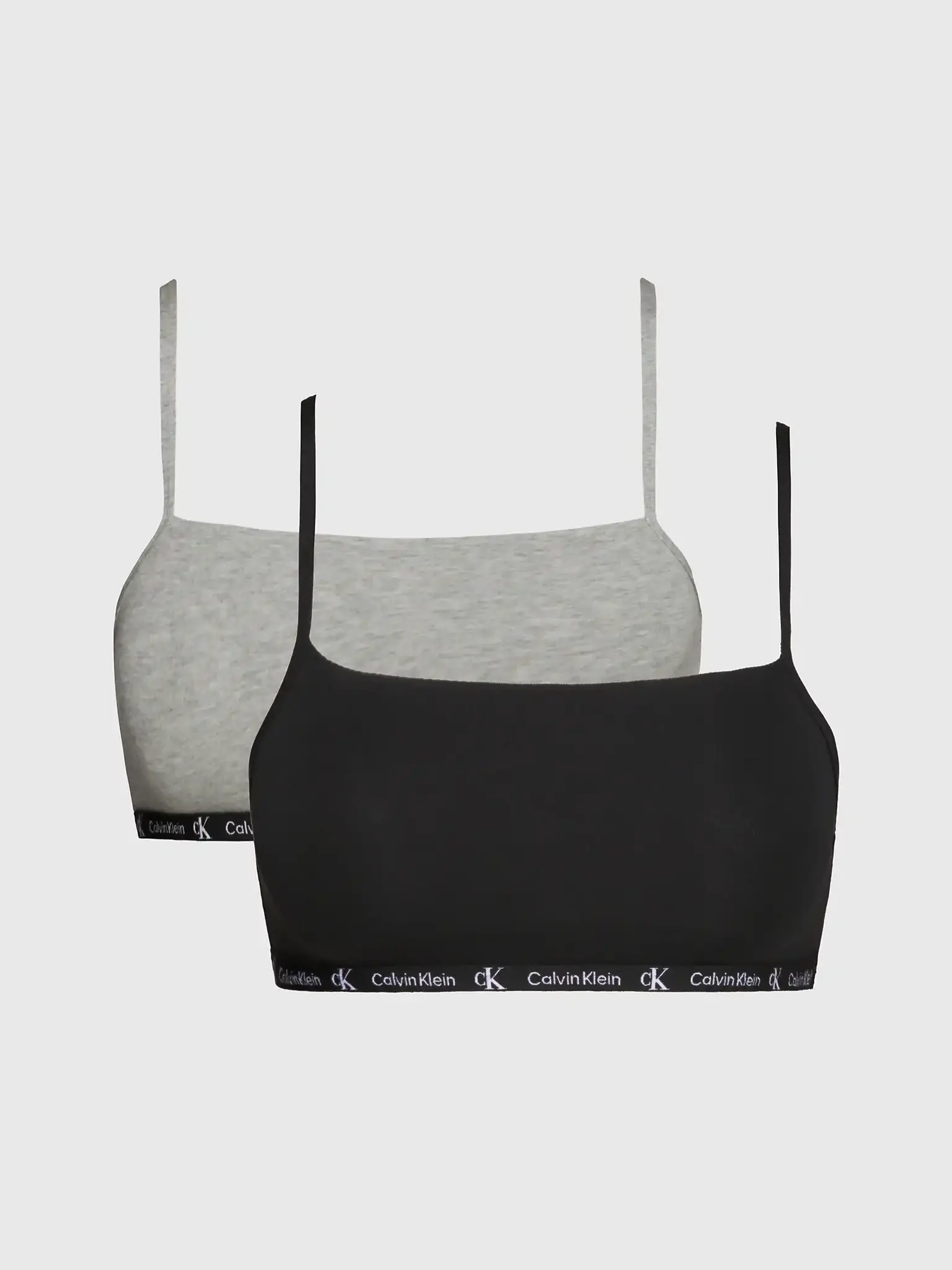 Calvin Klein 2-Pack bralette katoen zonder Beugel - CK96