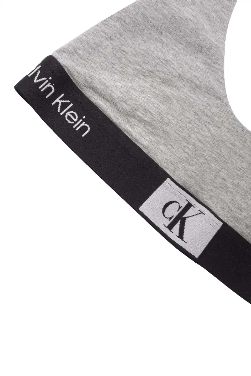 Calvin Klein Bralette Katoen - CK96 - Katoenen Bh topje met spaghetti bandjes - Zonder vulling Calvin Klein Bralette Katoen - CK96 - Katoenen Bh topje met spaghetti bandjes - Zonder vulling