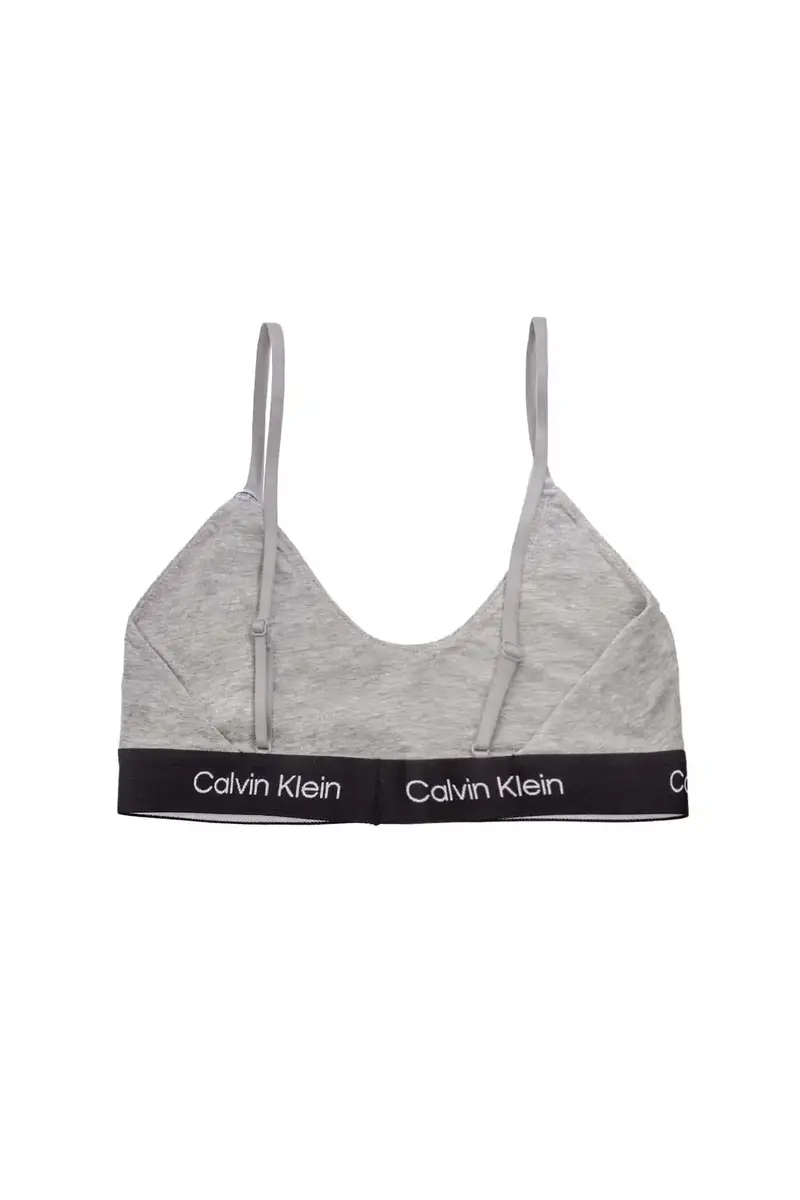 Calvin Klein Bralette Katoen - CK96 - Katoenen Bh topje met spaghetti bandjes - Zonder vulling Calvin Klein Bralette Katoen - CK96 - Katoenen Bh topje met spaghetti bandjes - Zonder vulling