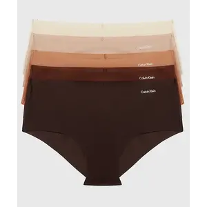 Calvin Klein - 5-pack invisible hipster dames - Naadloze dames shorts - Microvezel - Multipack