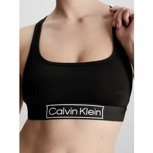 Calvin Klein Bralette dames - Zwart - Stevige Katoenen Bh topje - Racerback bralette