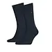 Tommy Hilfiger 2-pack sokken - Hoge Heren viscose sokken - Blauw