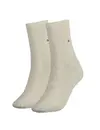 Tommy Hilfiger 2-pack sokken - Naadloze Dames katoenen sokken