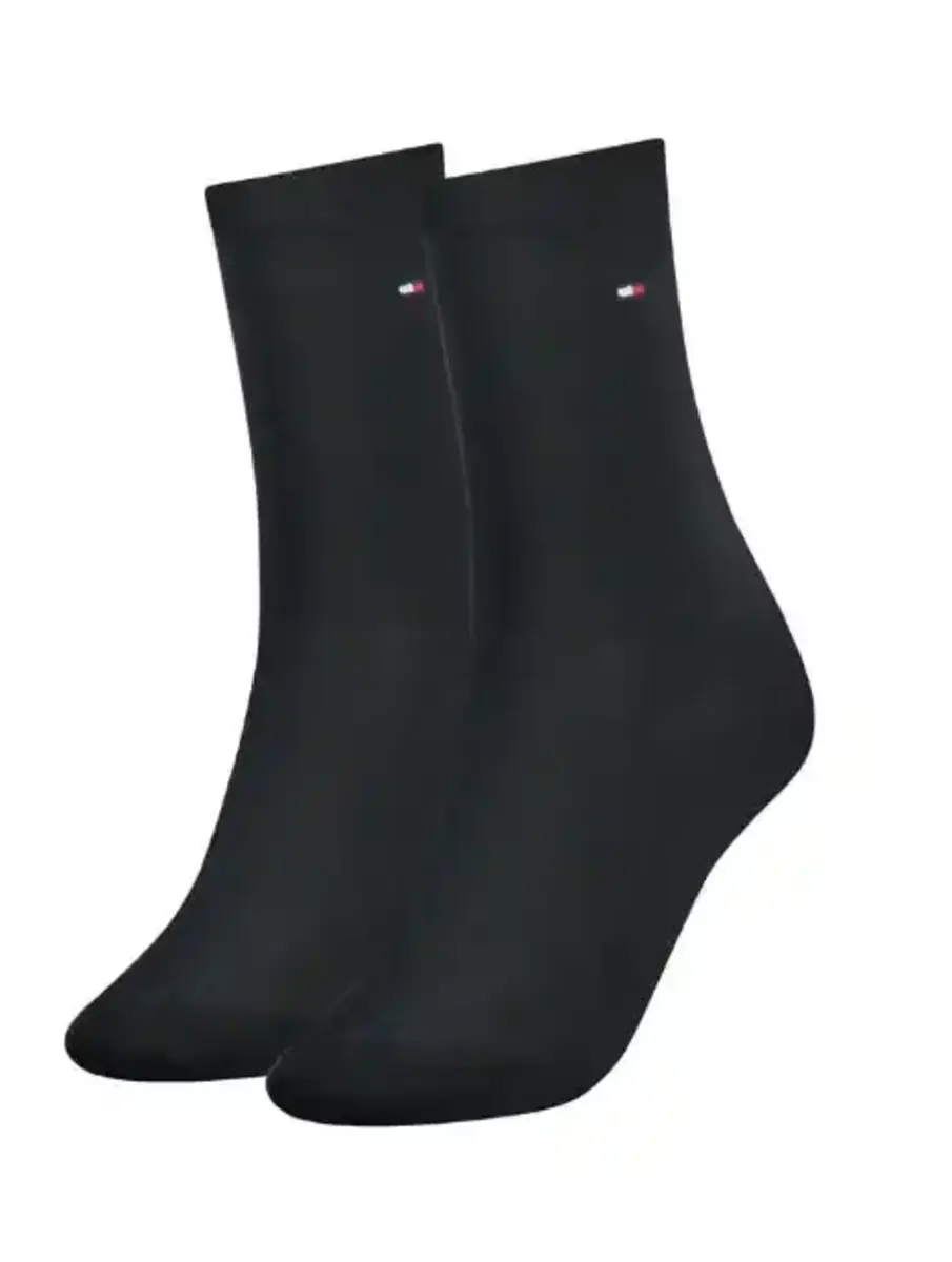 Tommy Hilfiger 2-pack sokken - Naadloze Dames katoenen sokken Tommy Hilfiger 2-pack sokken - Naadloze Dames katoenen sokken