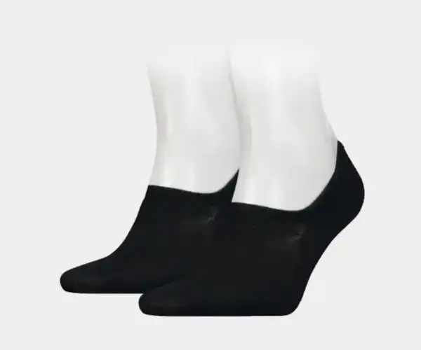 Tommy Hilfiger 2-paar - Katoenen Heren Footies die niet afzakken - Kousenvoetjes - Sokken voor in loafers Tommy Hilfiger 2-paar - Katoenen Heren Footies die niet afzakken - Kousenvoetjes - Sokken voor in loafers