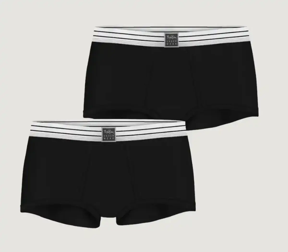 Bjorn Borg 2-pack dames boxershorts - Katoenen dames boyshorts - Tailleband Bjorn Borg 2-pack dames boxershorts - Katoenen dames boyshorts - Tailleband