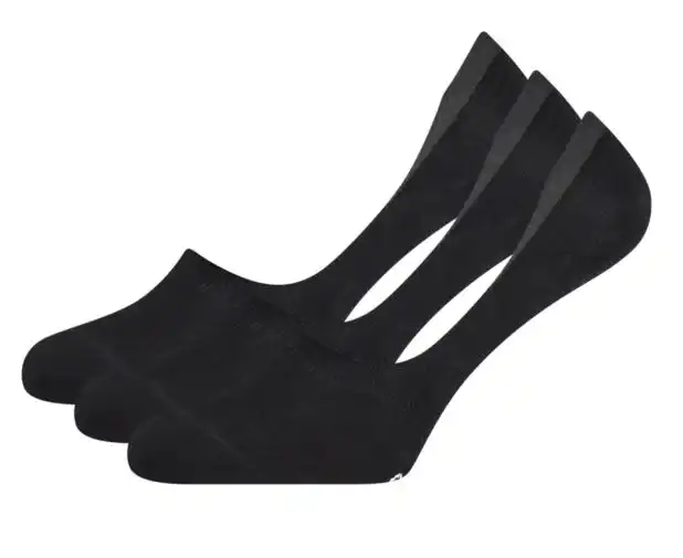 Bamboo Basics 3-paar invisible Footies Mika - Met anti slip - Bamboe kousenvoetjes - Sokken voor in loafers