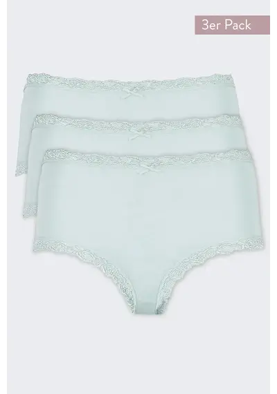 Nina von C 3-pack dames Tailleslip - Kant - Colours Nina von C 3-pack dames Tailleslip - Kant - Colours
