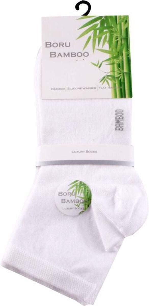 Boru Bamboo 2-pak quarter sokken - Bamboe enkelsokken voor dames en heren