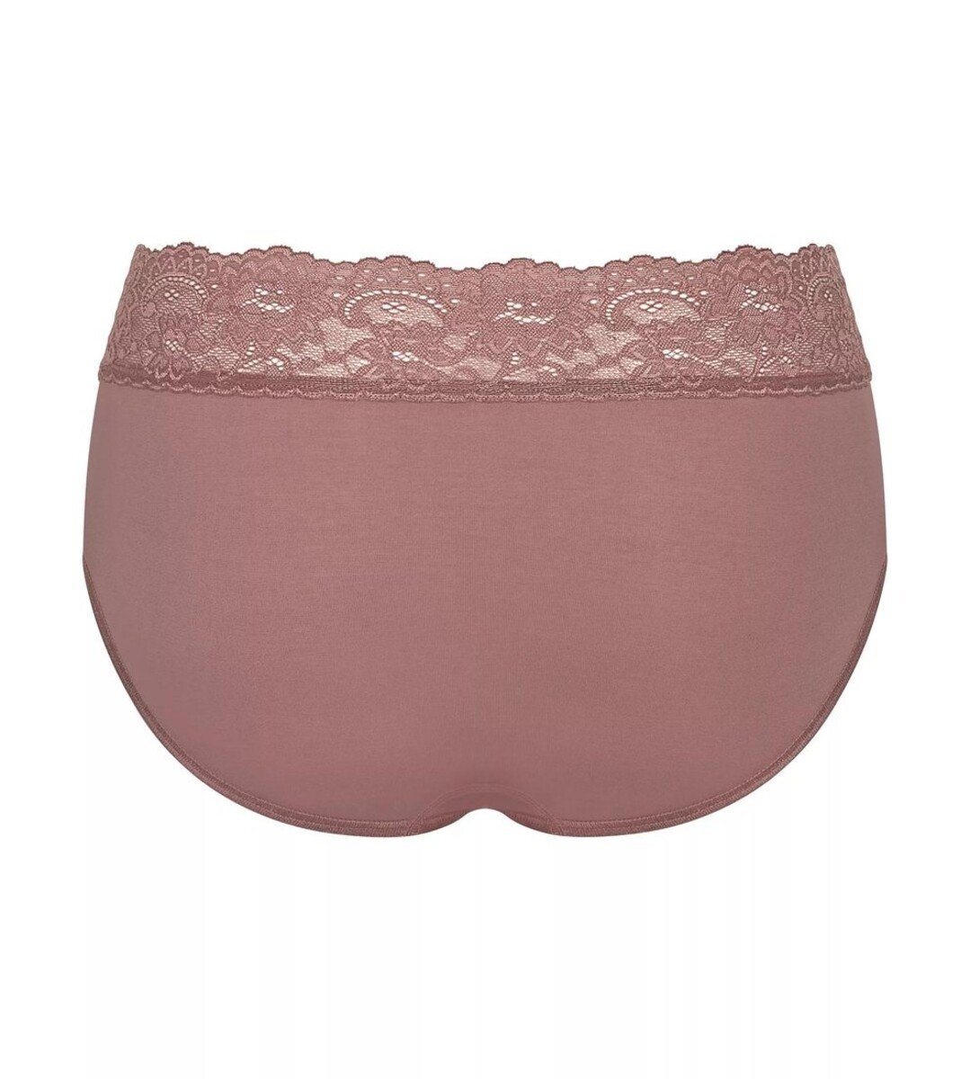 Sloggi Romance Midi - kanten dames heup slip - Microfiber dames onderbroek Sloggi Romance Midi - kanten dames heup slip - Microfiber dames onderbroek
