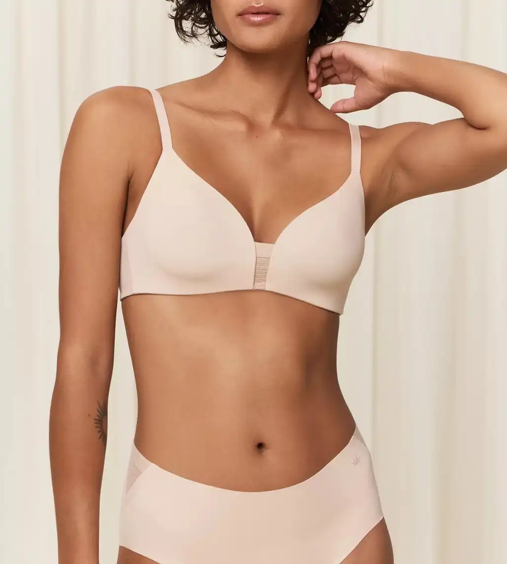 TRIUMPH T-shirt BH zonder beugels - Flex Smart P EX - Naadloze Niet voorgevormde bh