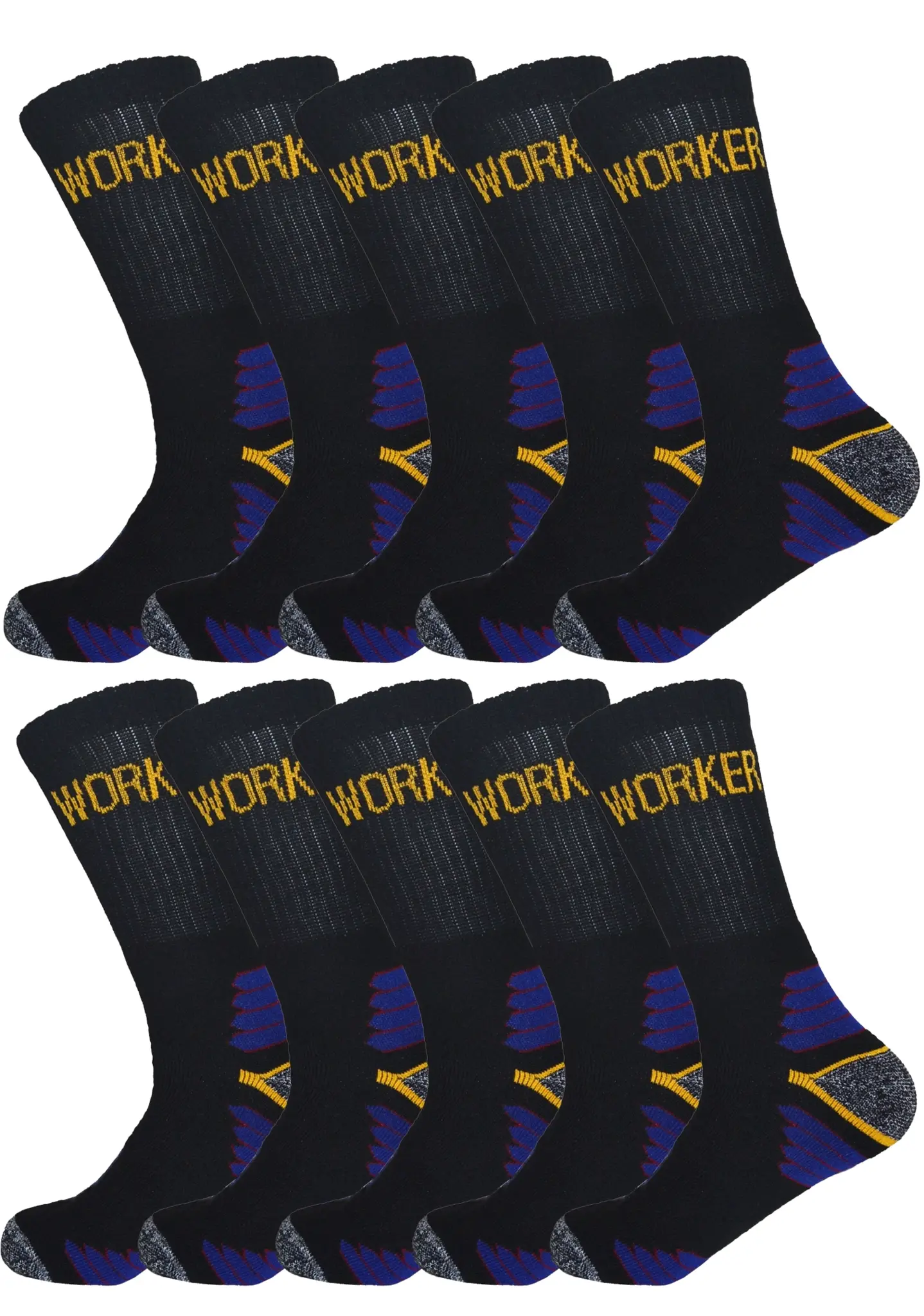 Gianvaglia 10-pak werksokken heren - 102