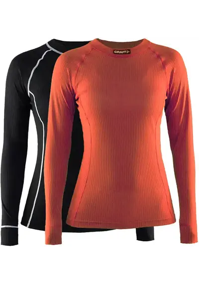 Craft 2-Pack Core - Thermoshirt Lange mouw Dames - Ronde hals Craft 2-Pack Core - Thermoshirt Lange mouw Dames - Ronde hals