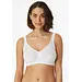 Schiesser 2-pack Bustier top met cups - Katoenen bralette - Stevige bh Top dames - Wit