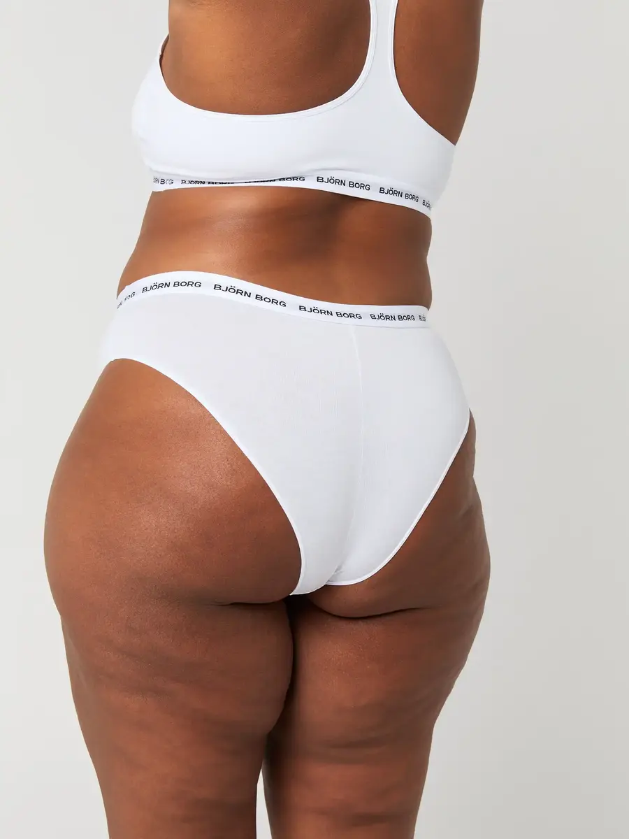 Bjorn Borg 2-pack dames slips - Core Logo - Katoenen dames onderbroeken - Elastische band