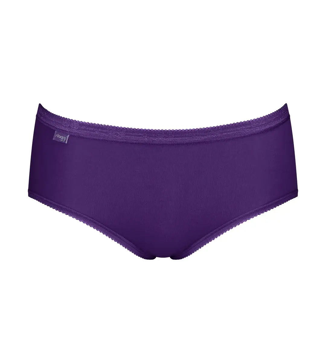 Sloggi 4-pack dames Basic Midi slips - Purple Summer - Katoenen dames heup onderbroeken