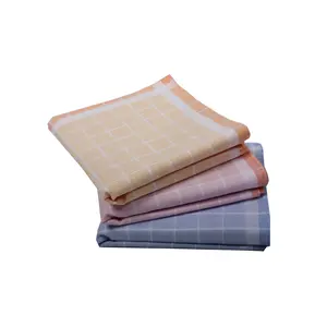 Swan 12 stuks Dames zakdoeken Ruit - Katoenen stoffen zakdoeken